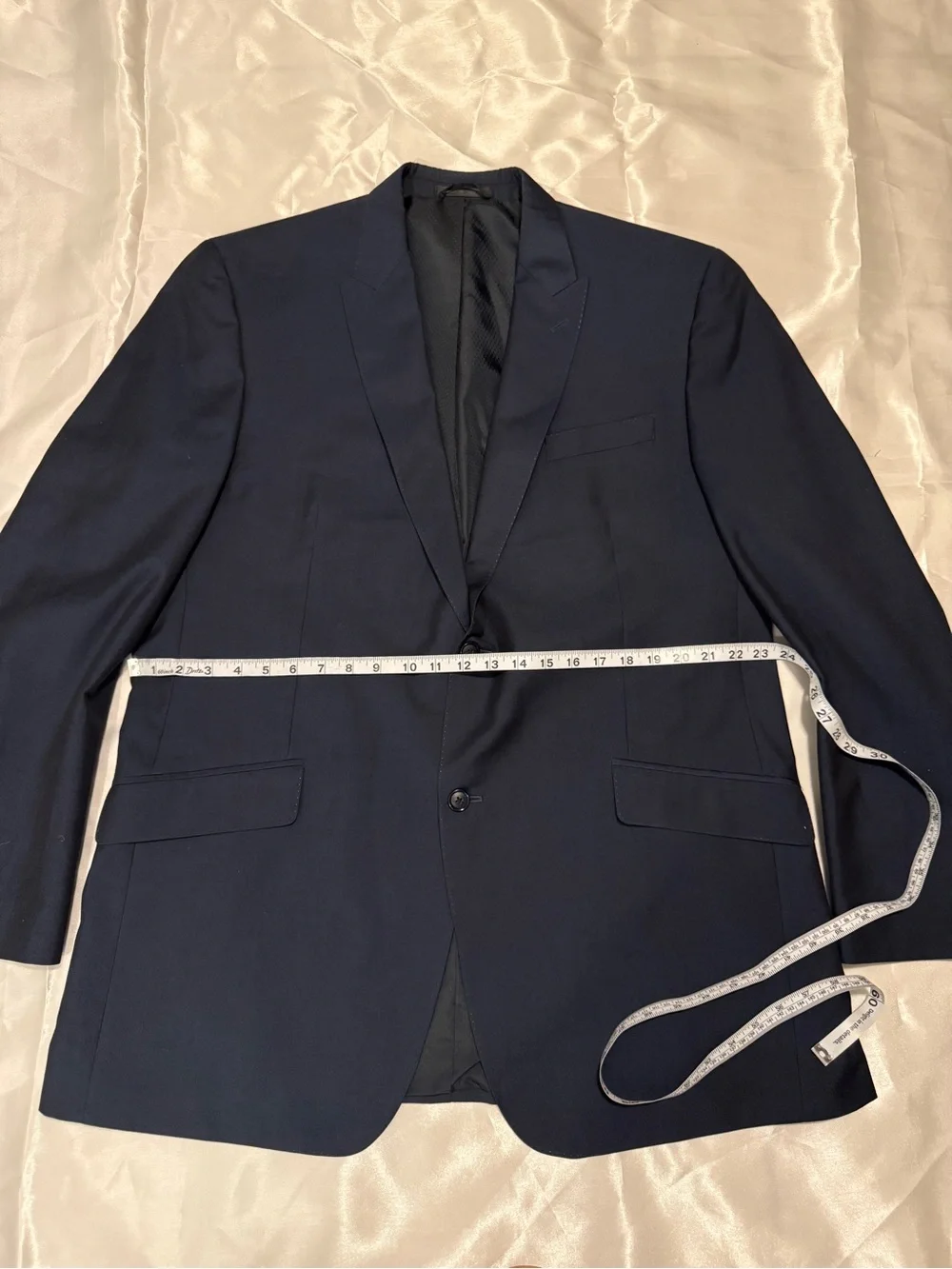 Sean John Fine Tailoring men’s 2-piece suit size 46XL- Navy Blue